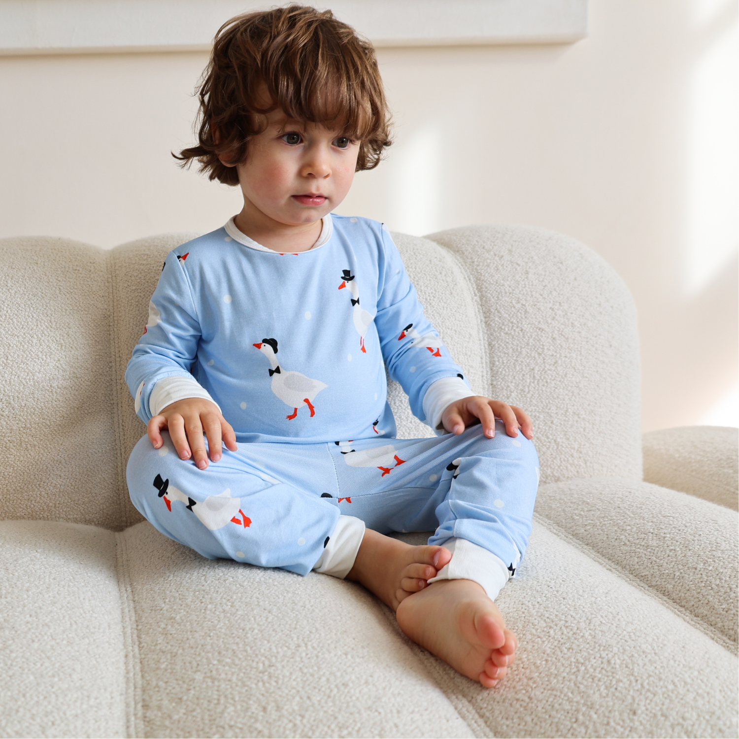 Children's PJ Set Goose