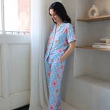 Women's Bamboo Pyjama Long Set - Daisy