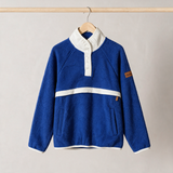 Breastfeeding Fleece Retro Cobalt