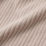 Pure Ribbed Cotton Dungarees Oatmeal Koala