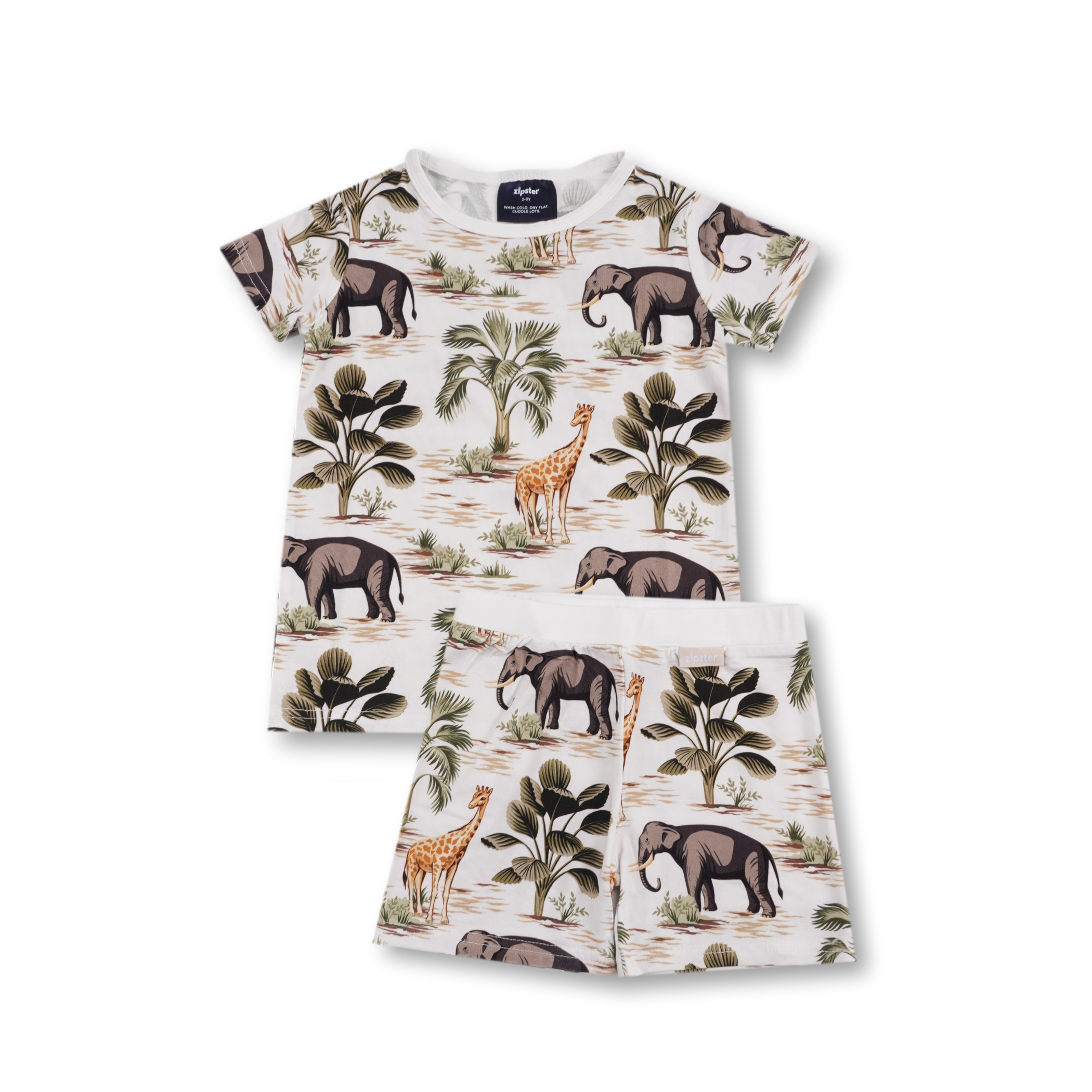 Kinderen Shortie PJ-set Jungle