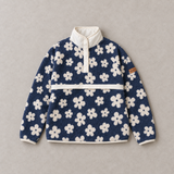 Breastfeeding Fleece Retro Flowers