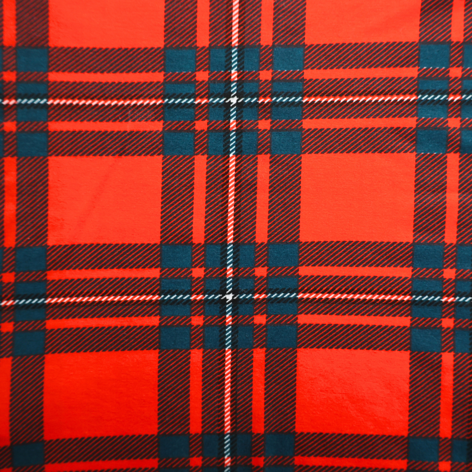 Set di pigiami per bambini in tartan rosso