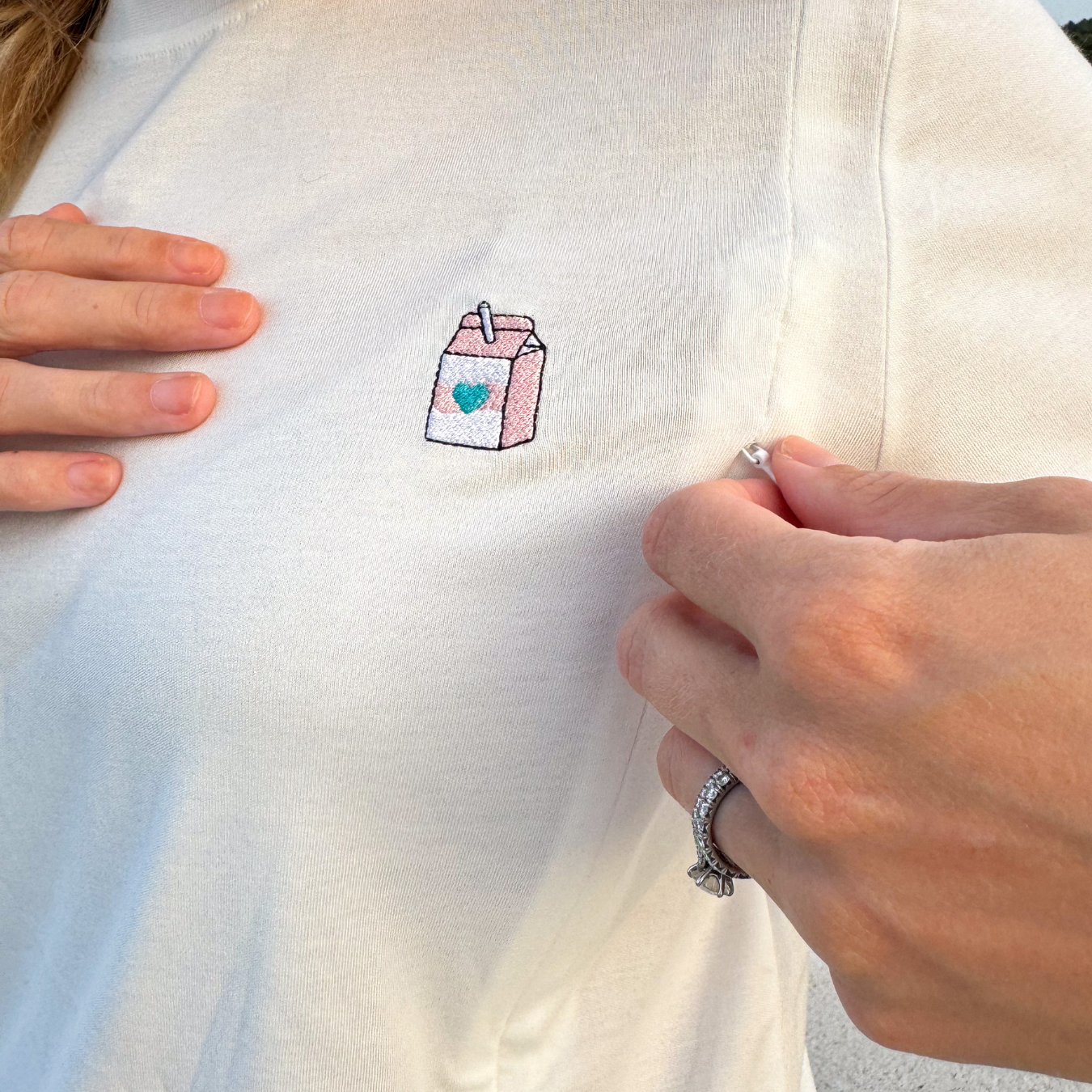 T-Shirt allaitement - Milkshake