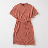 Barcelona Breastfeeding T-Shirt Dress Rusty Striped