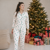 Damen-Pyjama-Set „Evergreen Gingham“