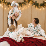 Damen-Pyjama-Set „Evergreen Gingham“