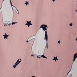 Ladies Pink Penguin Pyjamas Set