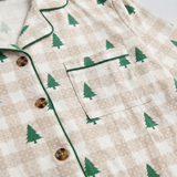 Damen-Pyjama-Set „Evergreen Gingham“
