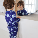 Conjunto de pijama infantil Tortuga