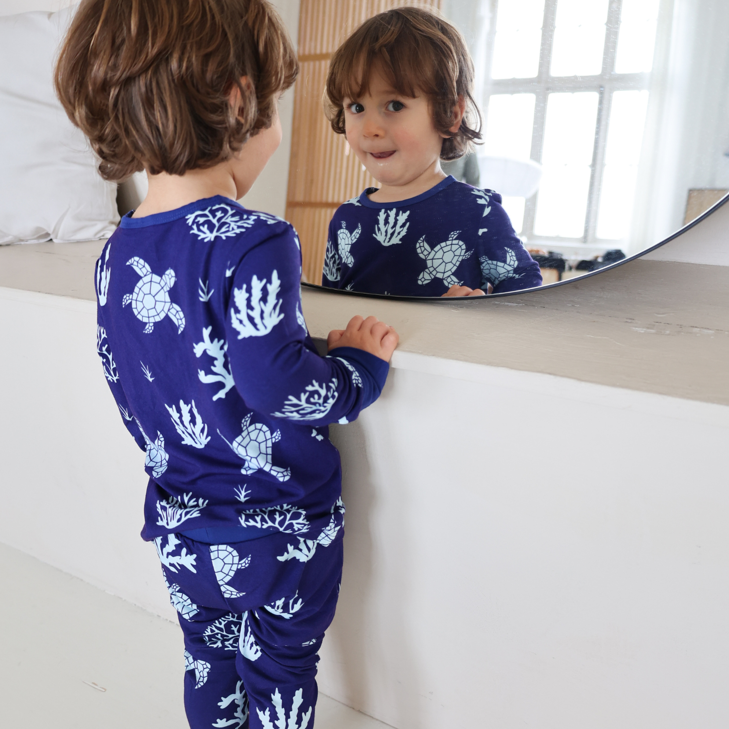 Children's PJ Set Turtle