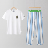 Men's Asterix PJ Set Obelix Stripes