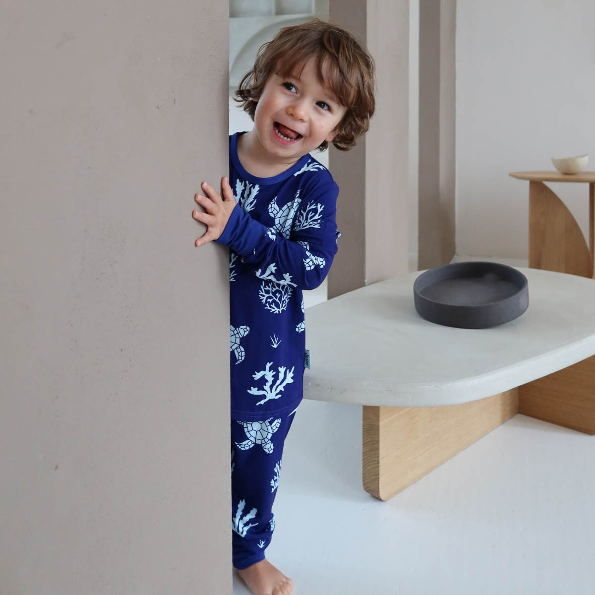 Children's PJ Set Turtle