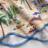 Ladies Pyjamas Set Coastal Town