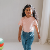 Koszulka dziecięca Bamboo Everyday Miękki różowy