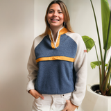 Vellón de lactancia Retro Azul