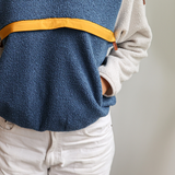 Vellón de lactancia Retro Azul