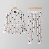 Kinder-Pyjama „Evergreen Gingham“