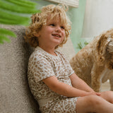 Children's Shortie PJ Set Leopard