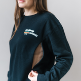 Breastfeeding Sweatshirt - No Sleep Society