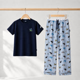 Men's PJ Set BIG Bobby Car Retro Racer
