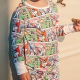 Children's Asterix PJ Set Comic Strip