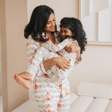 Damen-Pyjamaset Fuchsjunges