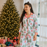 Damen-Pyjama-Set mit Schleife