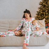 Damen-Pyjama-Set mit Schleife