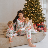 Damen-Pyjama-Set mit Schleife