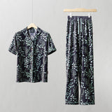 Ladies Pyjamas Set Eucalyptus
