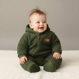 Zipster Teddy Suit Dark Green