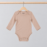 Langermet kroppsdrakt beige