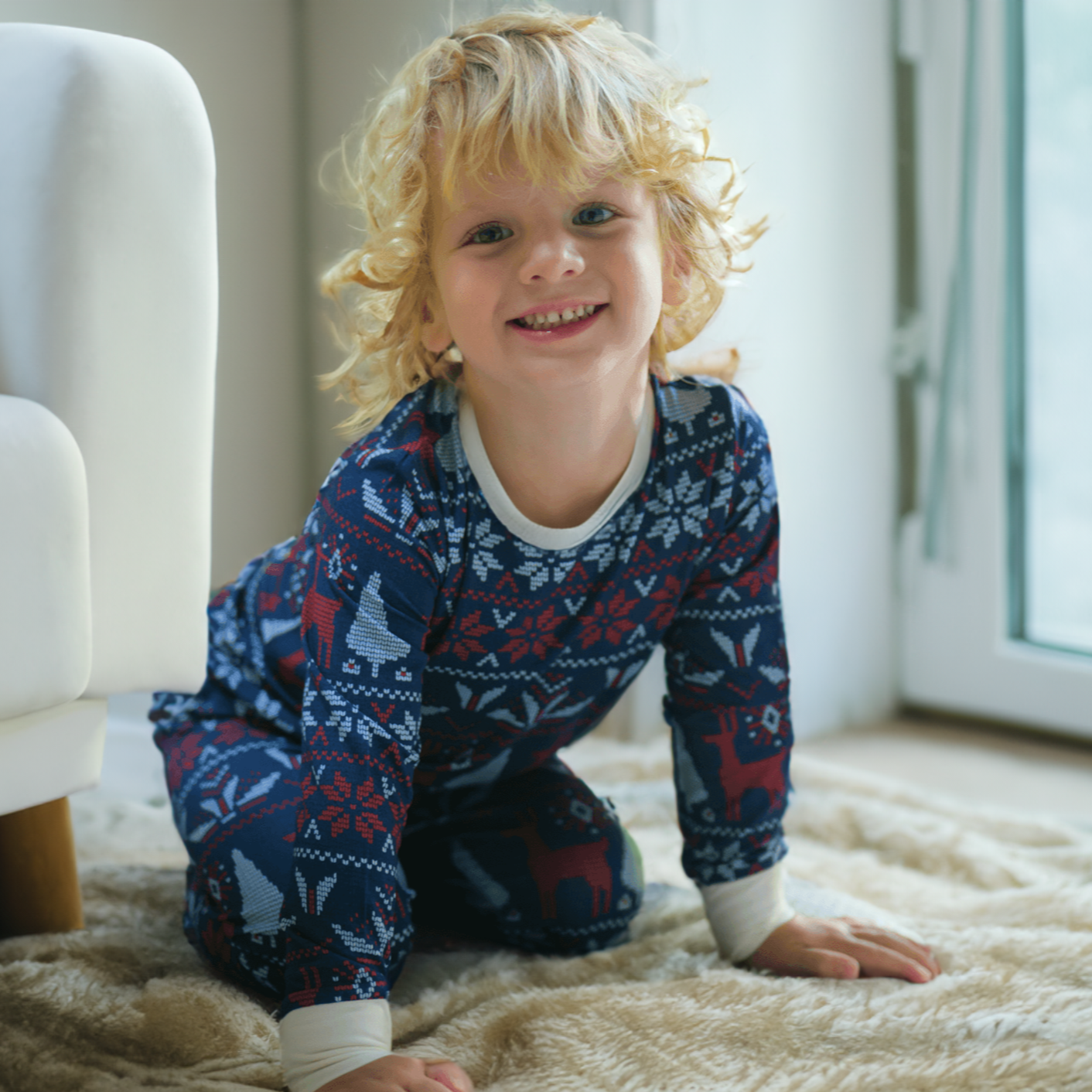 Children's PJ Set Fair Isle