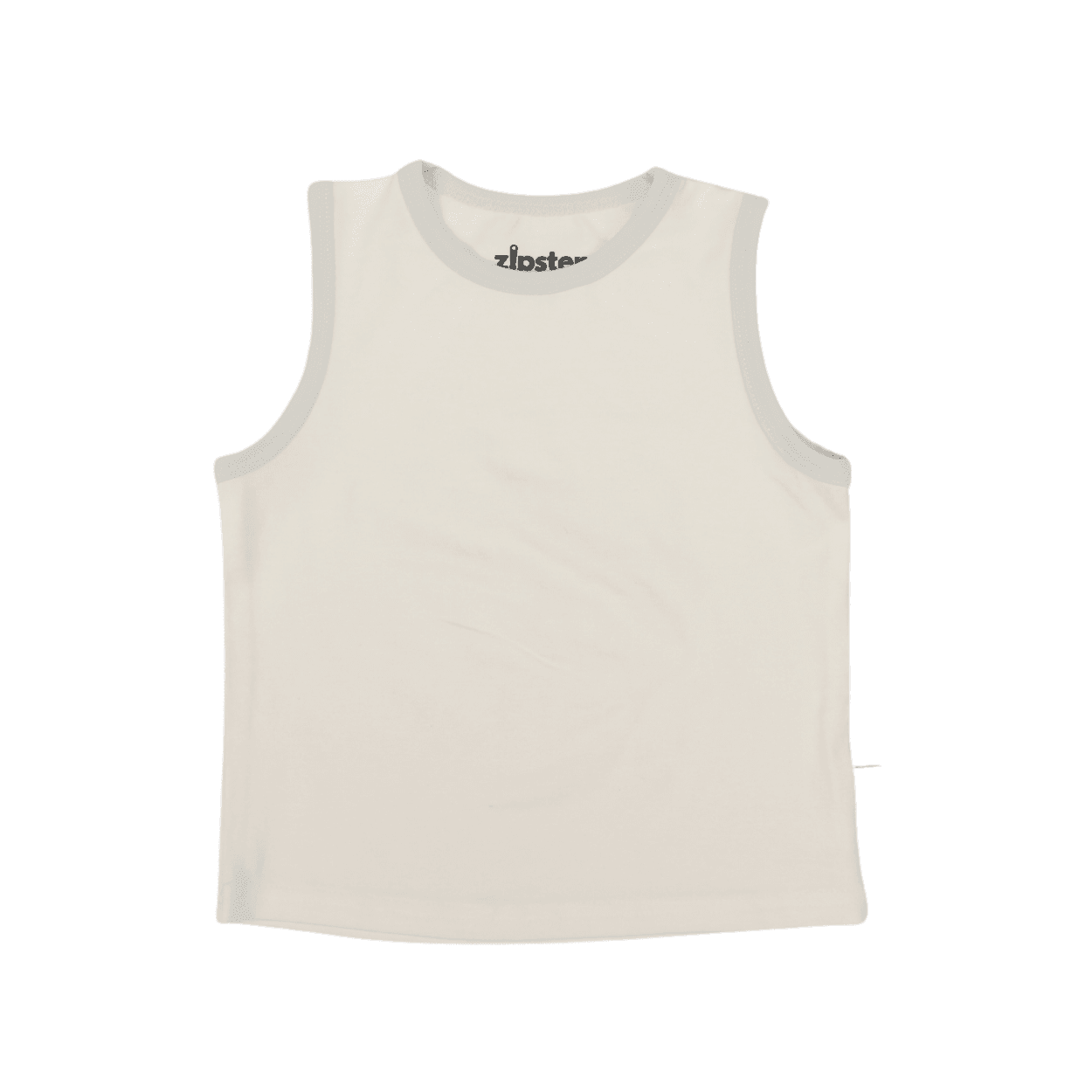 Essentials Vest White - Zipster