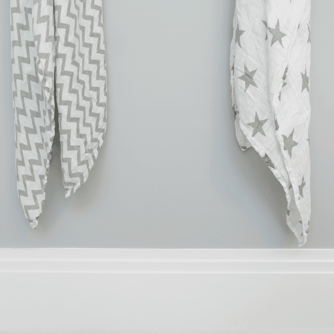 Stars Large Muslin Blanket - Zipster